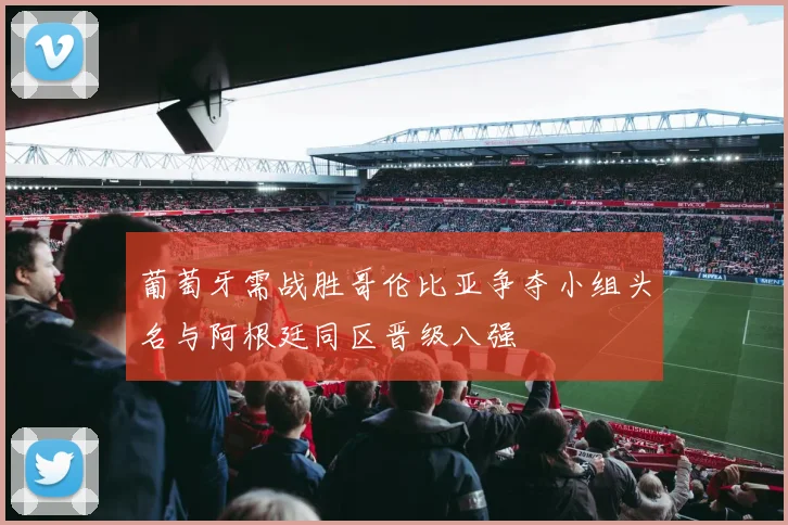 葡萄牙需战胜哥伦比亚争夺小组头名与阿根廷同区晋级八强